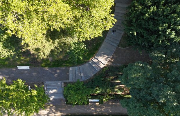 Sanierung Treppenanlage im Rosengarten in Neuss