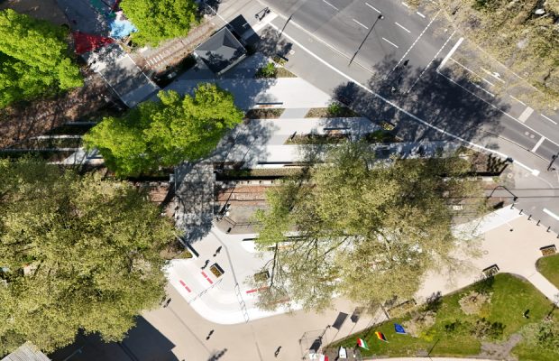 Eingang WEST Landesgartenschau 2026 in Neuss